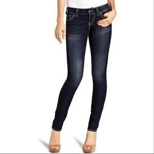 Silver Co Suki Skinny Dark Wash Jeans Size 0 W 25
